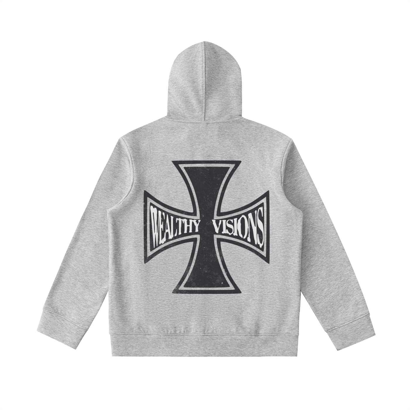 WV TECH High Neck Zip-Up Hoodie