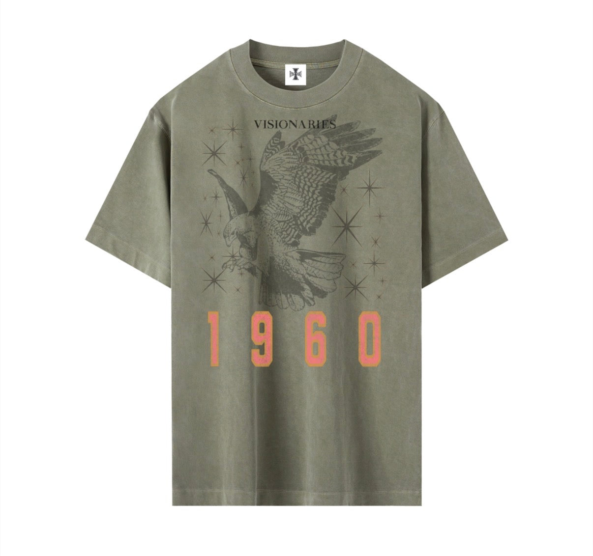 Vintage Wash Drop Shoulder T-shirt