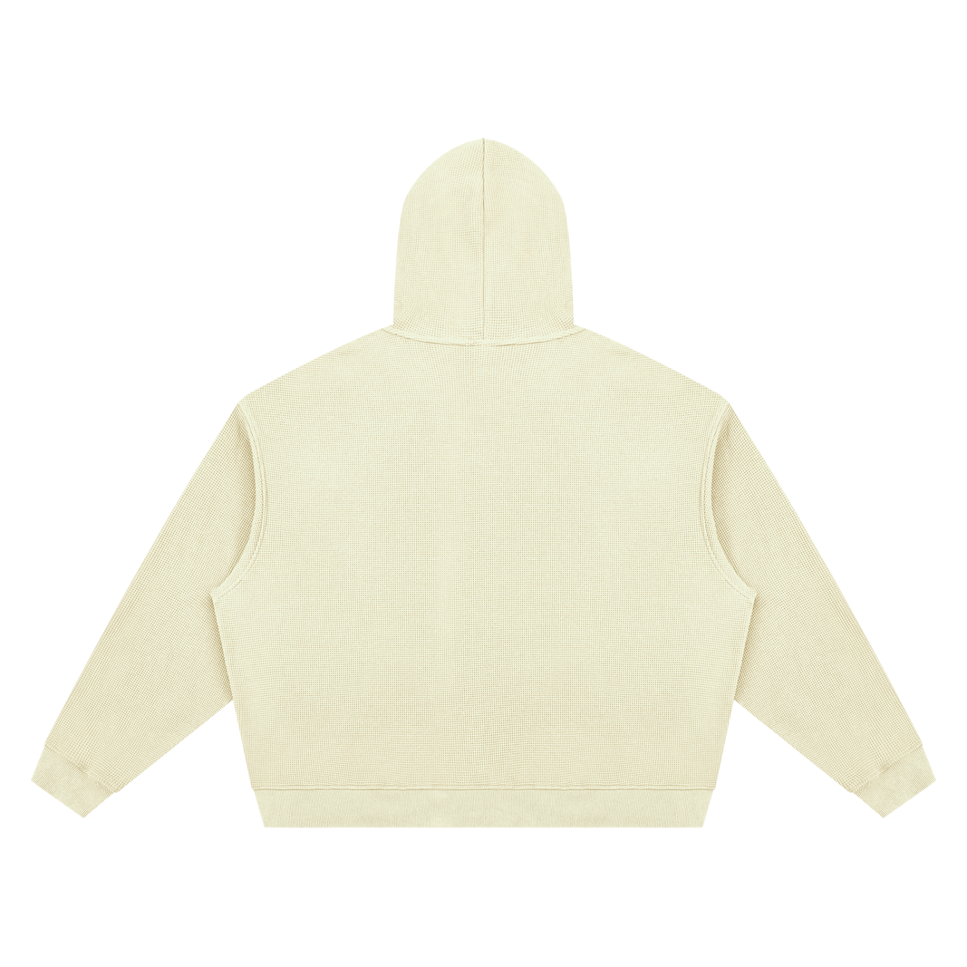 Unisex Waffle Boxy Hoodie