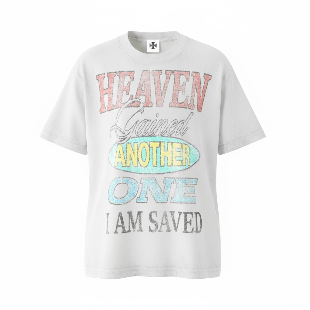 Heavyweight Vintage Washed Frayed T-Shirt