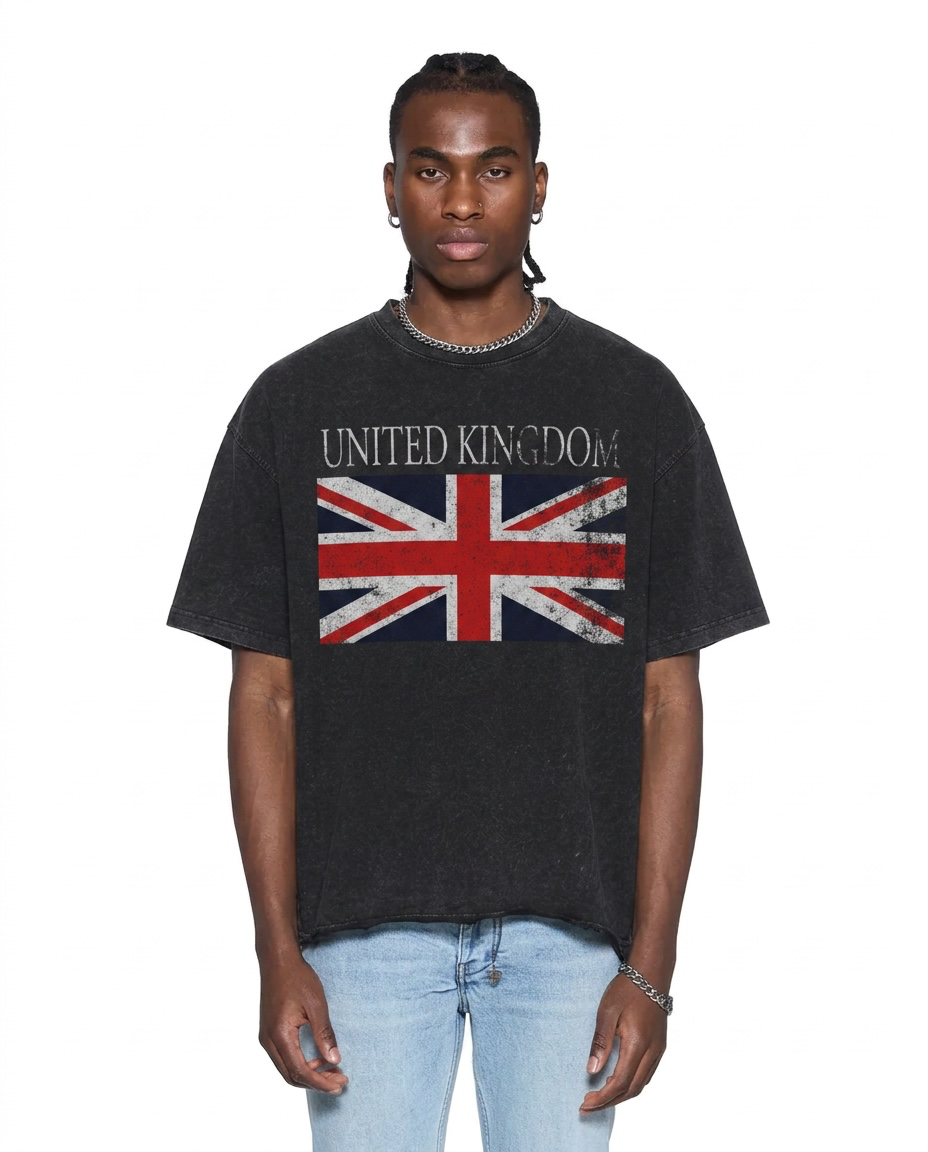 Unisex Vintage Wash Boxy T-Shirt