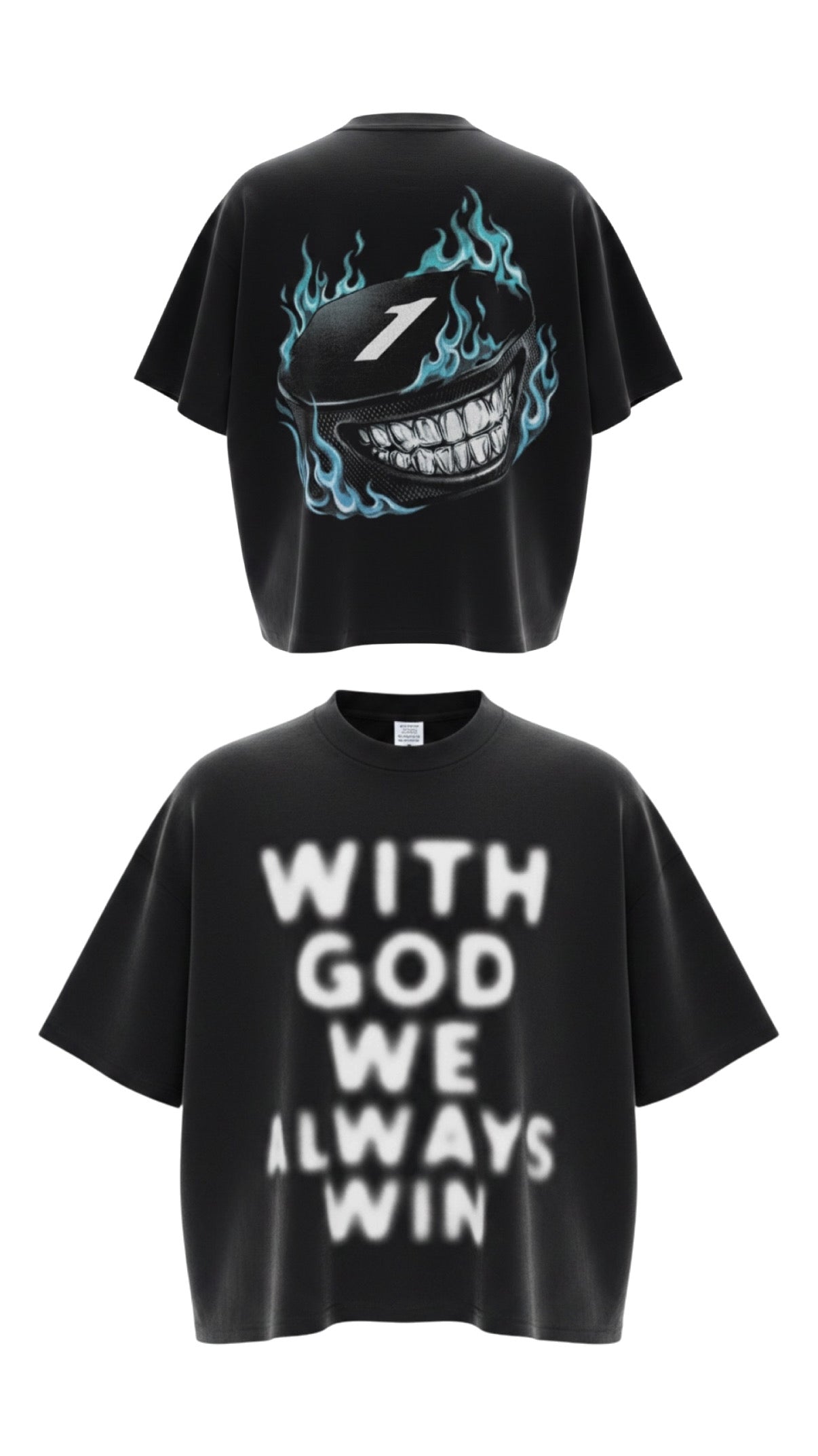 270GSM Unisex Batwing Sleeve T-shirt