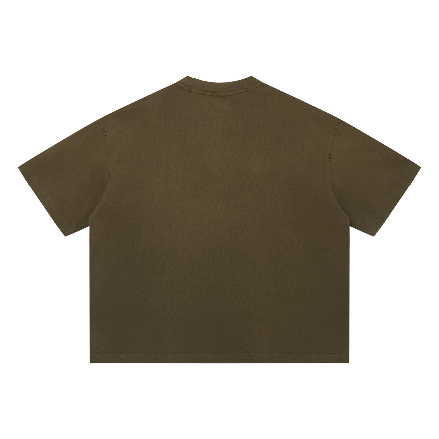 Unisex Sun Fade Distressed Boxy T-Shirt