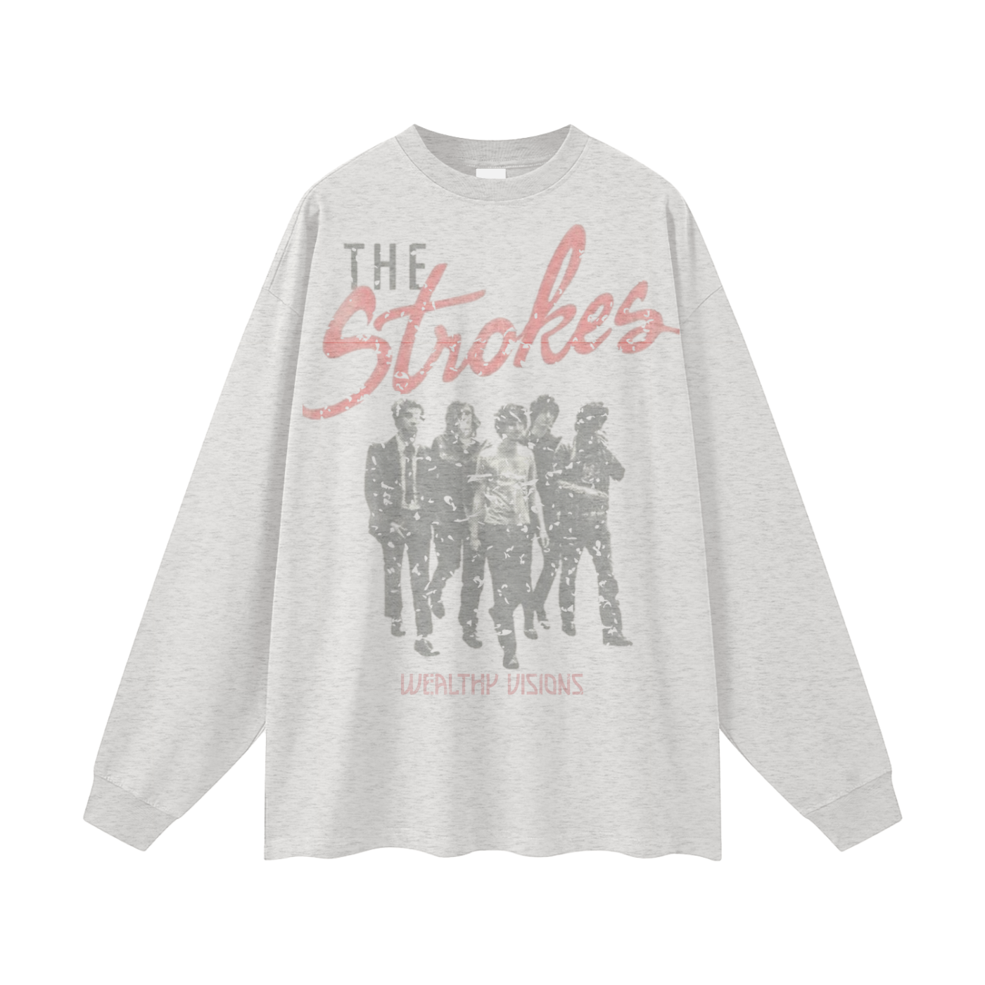 Streetwear Unisex Cotton Long Sleeve Tee