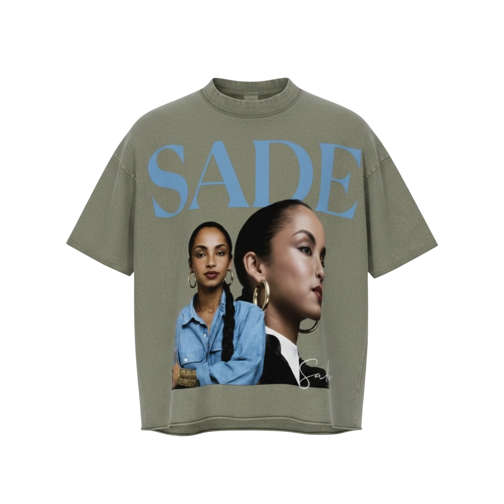 275GSM Unisex Raw-Edge Pigment-Wash T-shirt