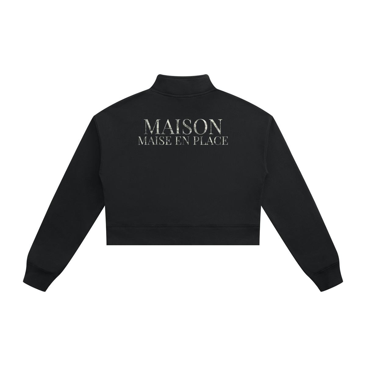 Women's Crop Quarter-Zip Sweatshirt