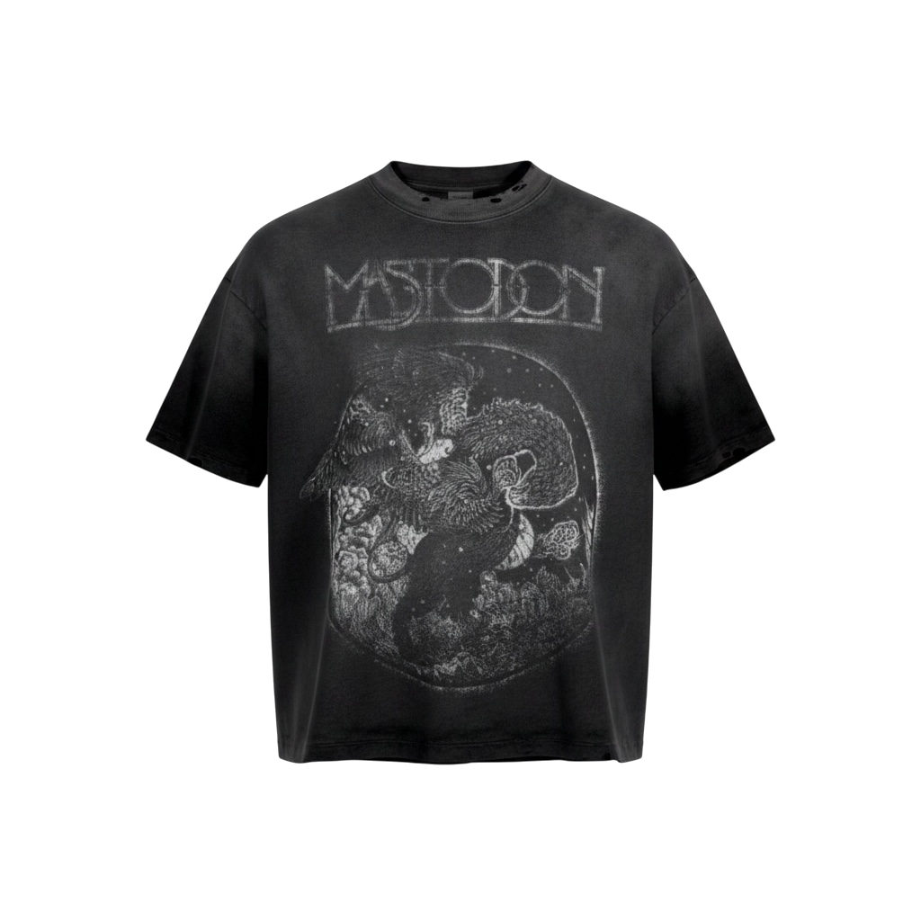MASTODON 250GSM Men's Boxy Tie-Dyed T-Shirt