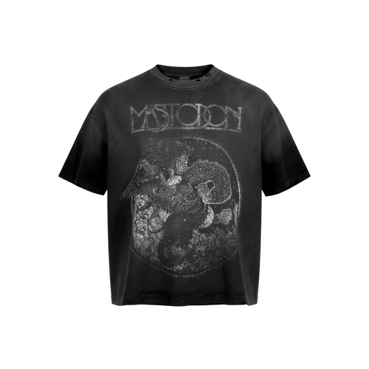 MASTODON 250GSM Men's Boxy Tie-Dyed T-Shirt