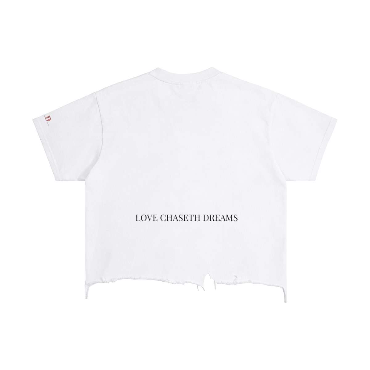 Vintage Wash Boxy Distressed Hem T-Shirt