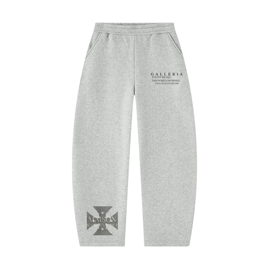 Unisex Barrel Leg Sweatpants
