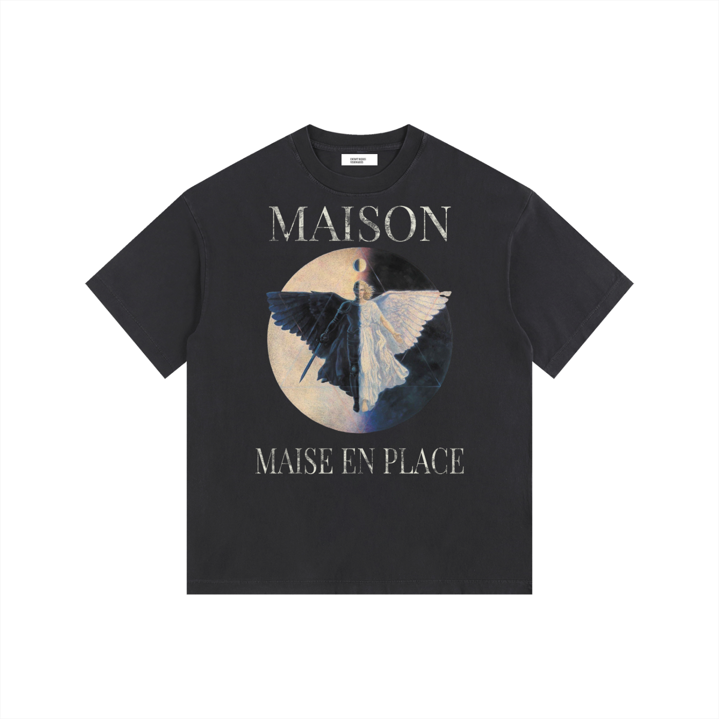 Vintage Washed Oversized Cotton T-Shirt