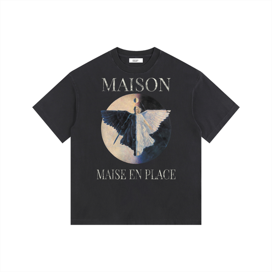 Vintage Washed Oversized Cotton T-Shirt