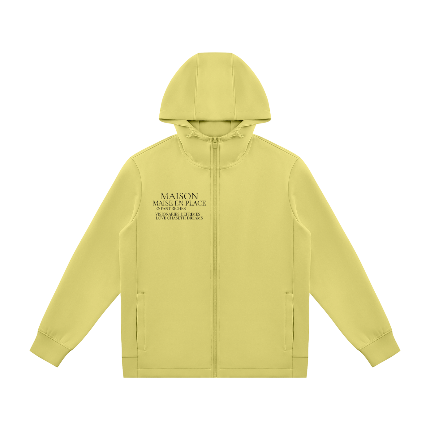Unisex Regular Fit Full Zip Hoodie