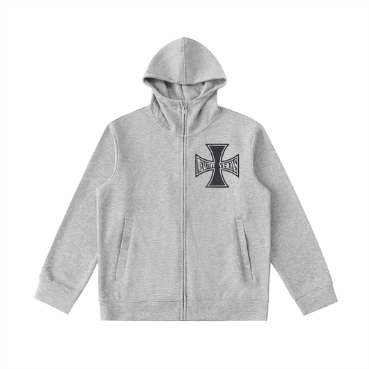 WV TECH High Neck  Zip-Up Hoodie