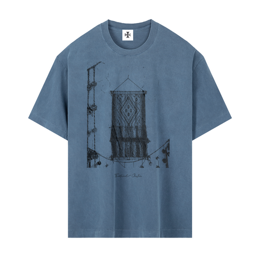 Vintage Washed Oversized Cotton T-Shirt