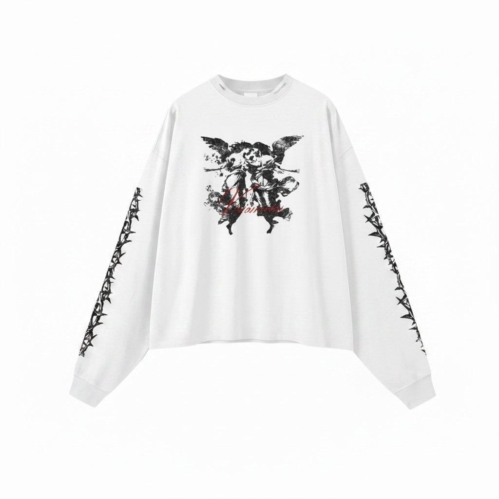 Oversized Unisex Long Sleeve T-Shirt