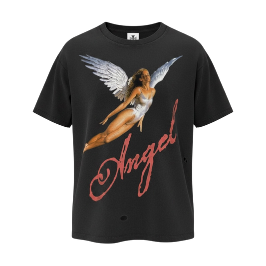 ANGELS Vintage Wash Boxy T-Shirt
