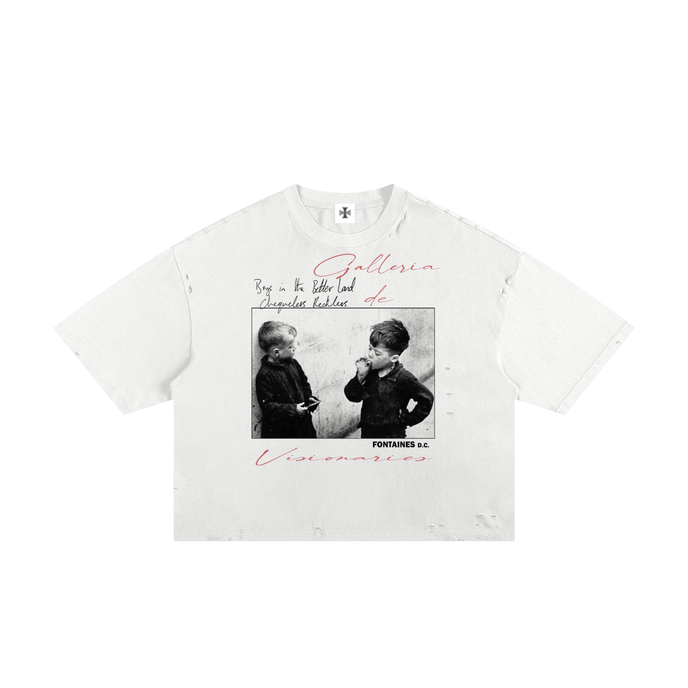 WMNS Classic Frayed Boxy Tee