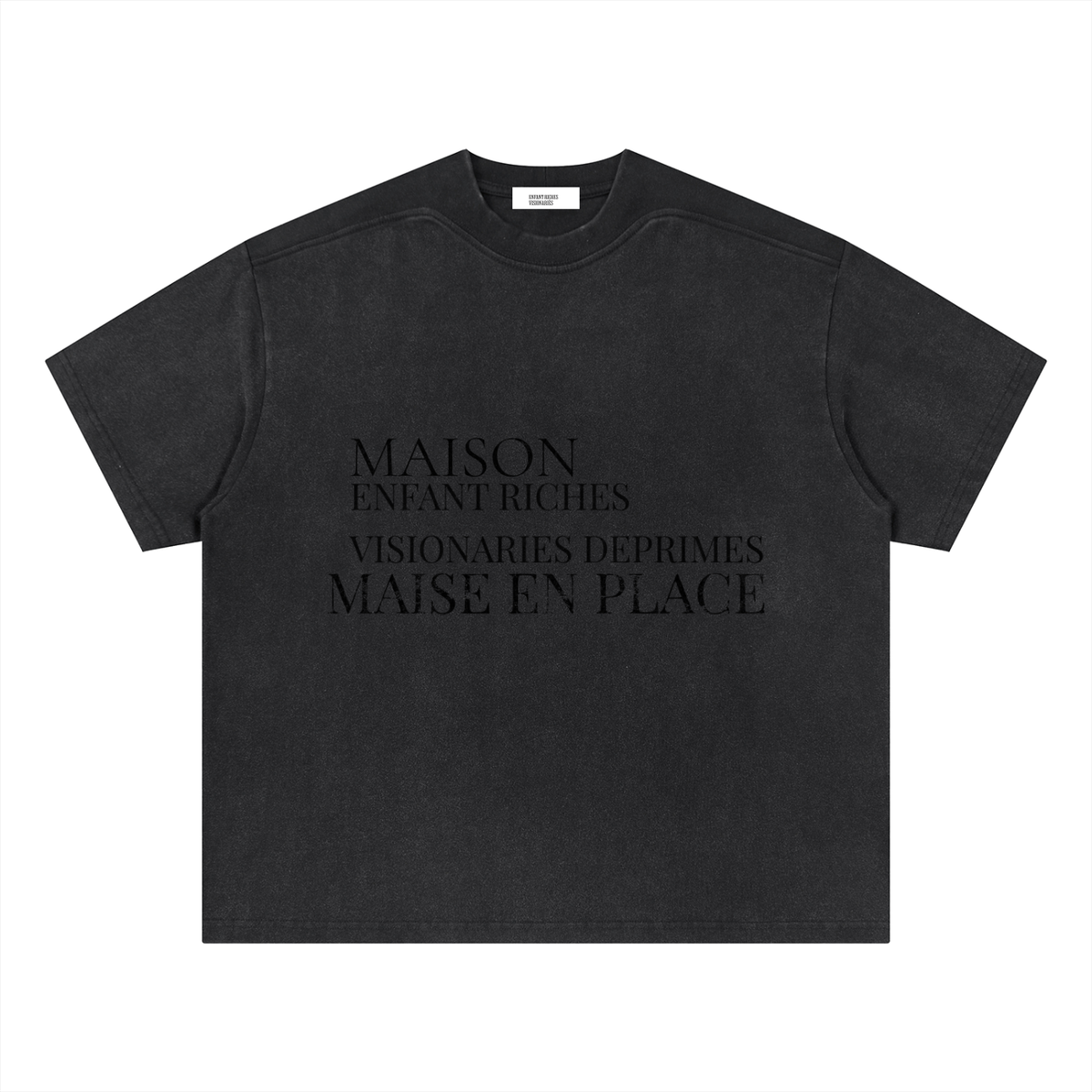 Unisex Vintage Wash Boxy T-Shirt