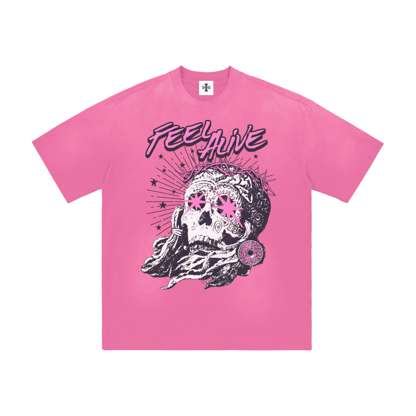 Hand-Frayed Sunfade T-Shirt