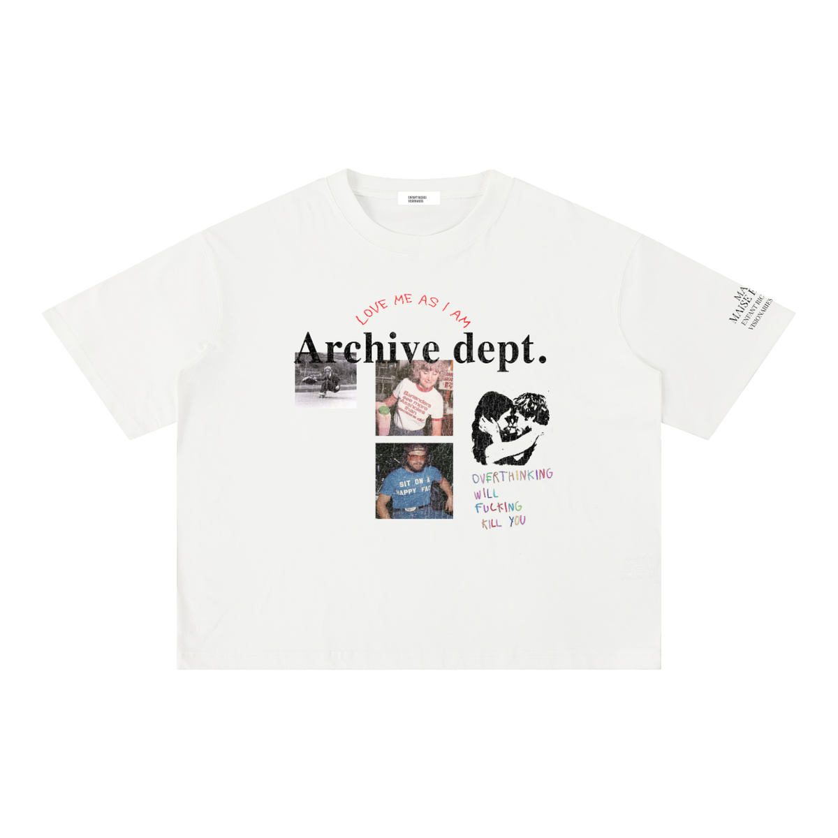 Mineral Wash Boxy Cotton T-Shirt
