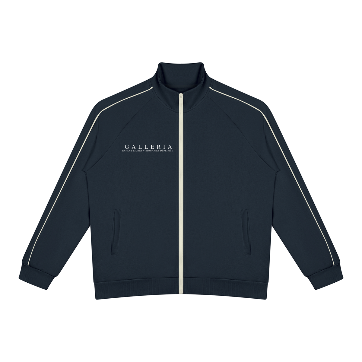 Unisex Color Block Track Jacket
