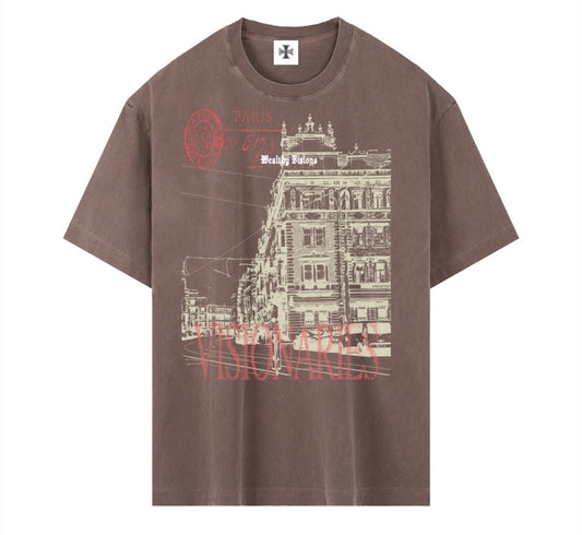 Vintage Washed Oversized Cotton T-Shirt