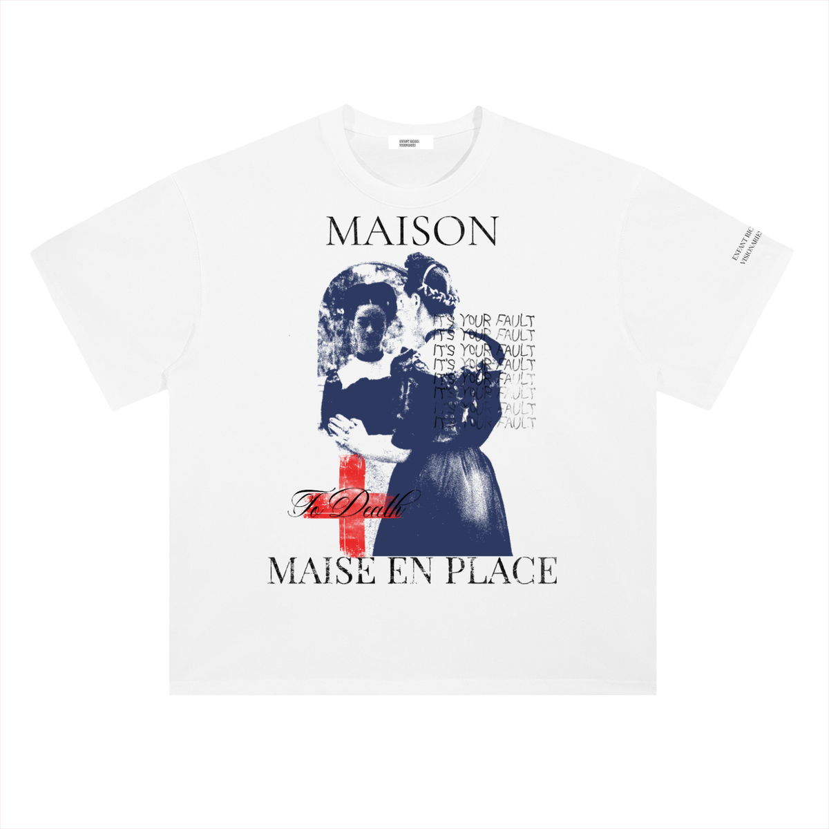 Heavyweight Drop Shoulder Cotton T-Shirt