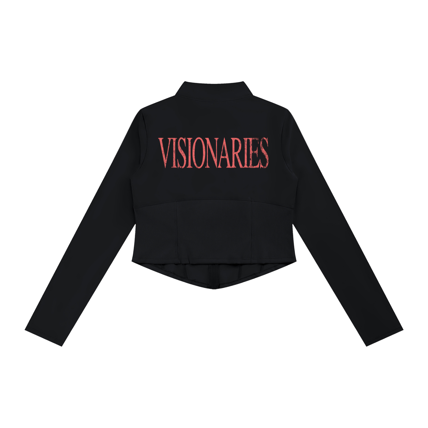 VISIONARIES Women's Slim Fit Full-Zip Yoga Jacket