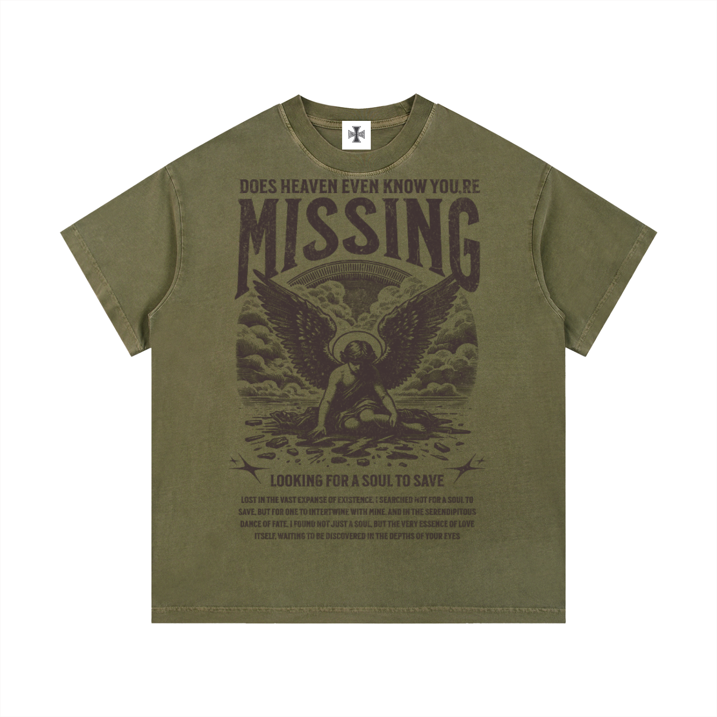 Vintage Wash Cotton T-Shirt