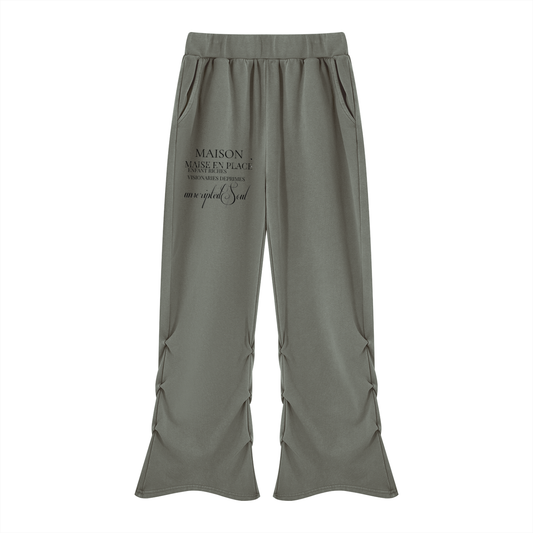 Women’s Vintage Wash Ruched Sweatpants