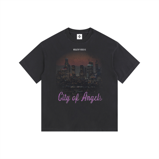 Vintage Washed Oversized Cotton T-Shirt