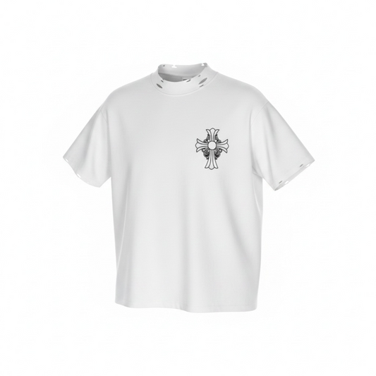 BALLBREAKER WORLD TOUR 275GSM Men’s Raw-Edge Pigment-Wash T-shirt