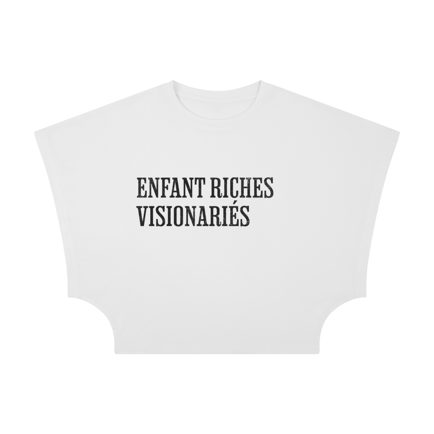 Women's Cropped Dolman T-Shirt
