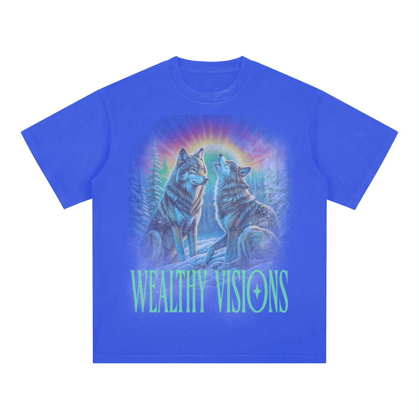 Square Patch Monkey Washed T-Shirt