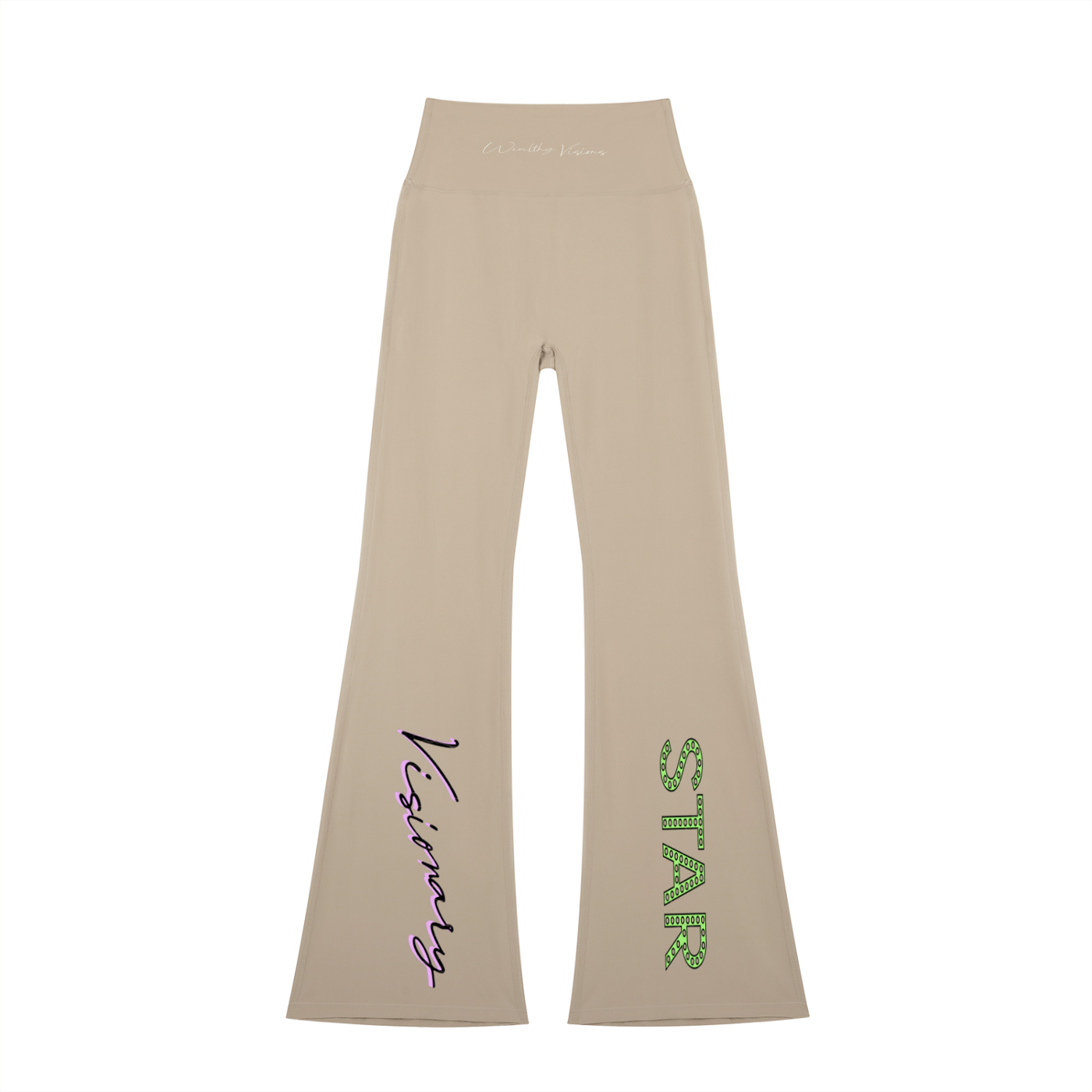 Women's High-Waisted Flare Leggings