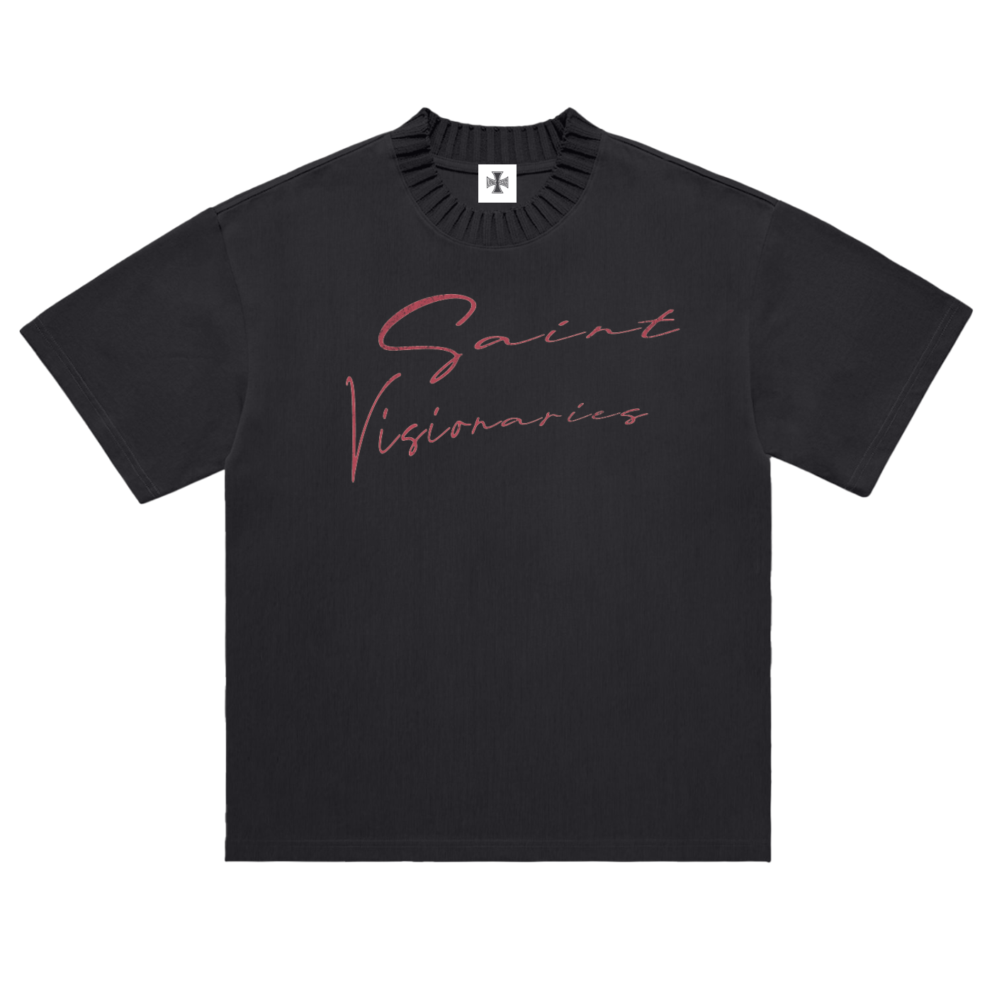 Heavyweight Knitted Round Neck T-Shirt