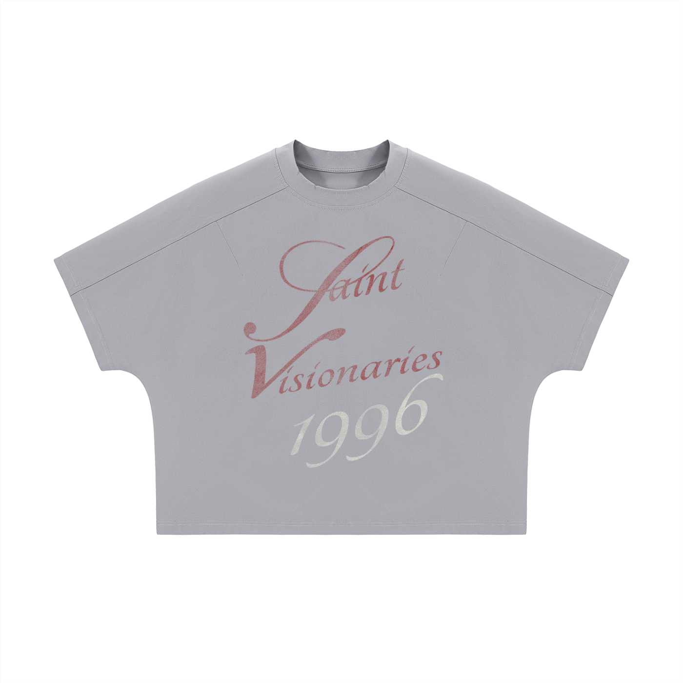 Unisex Boxy Tonal Paneling T-Shirt