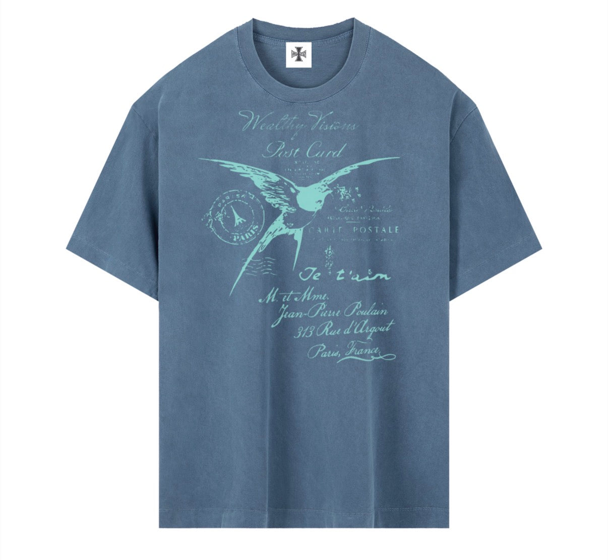 Vintage Washed Oversized Cotton T-Shirt