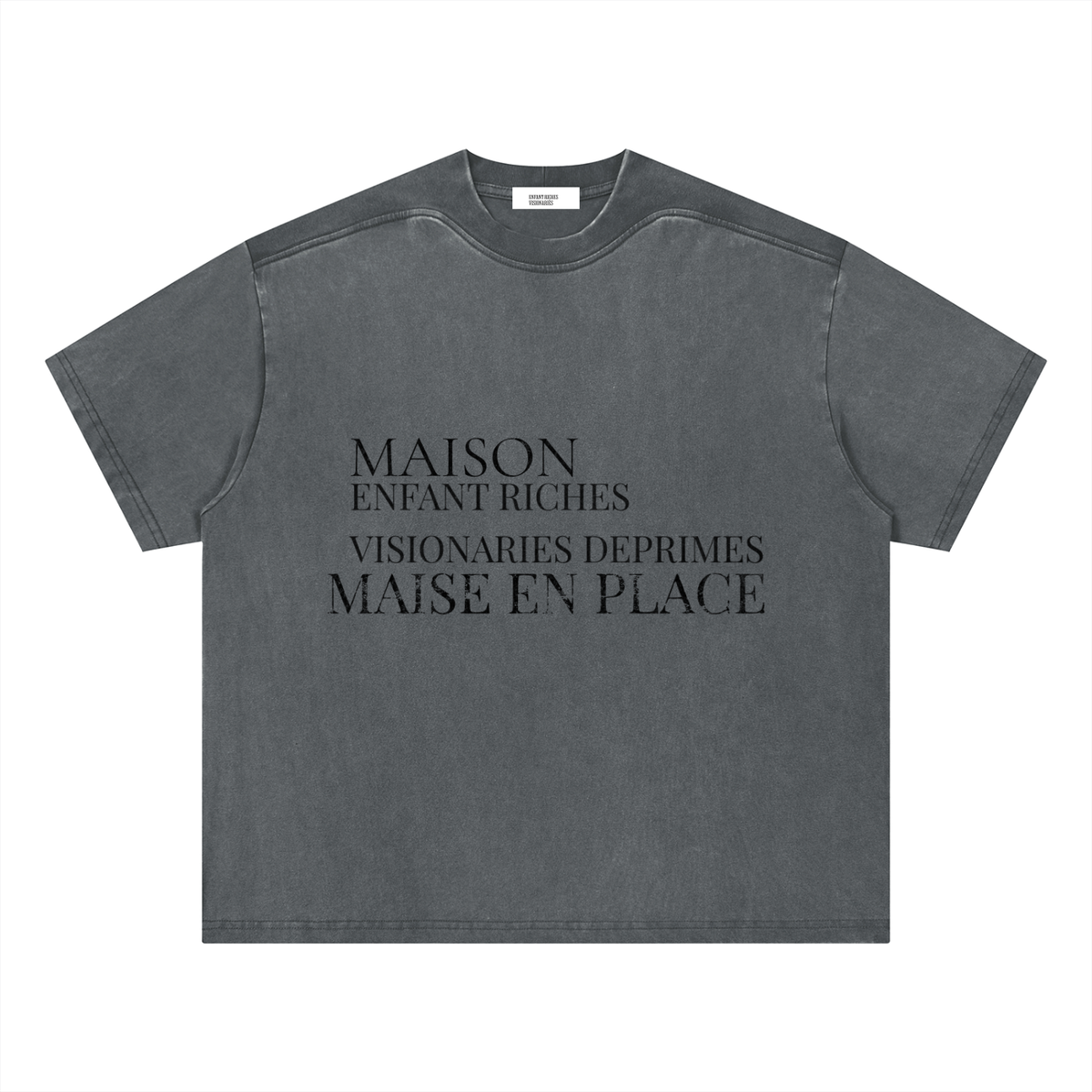 Unisex Vintage Wash Boxy T-Shirt