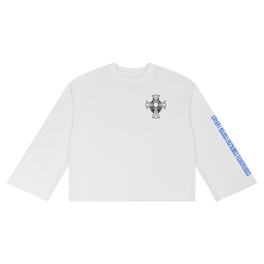 Unisex Waffle Raw Edge T-Shirt