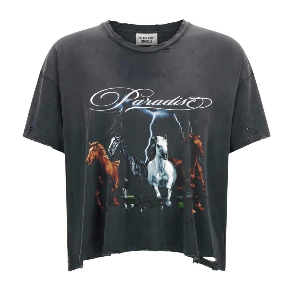 Vintage Wash Cotton T-Shirt