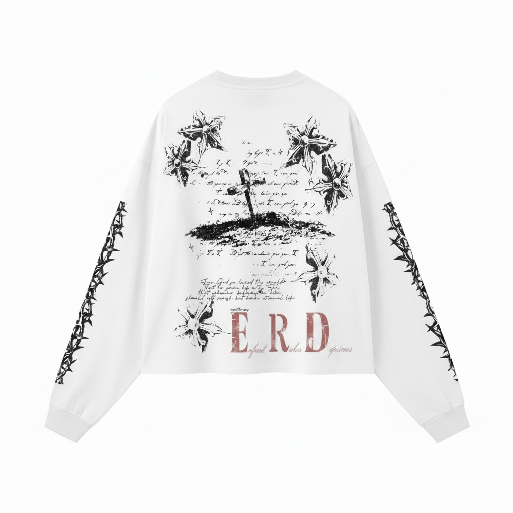 Oversized Unisex Long Sleeve T-Shirt