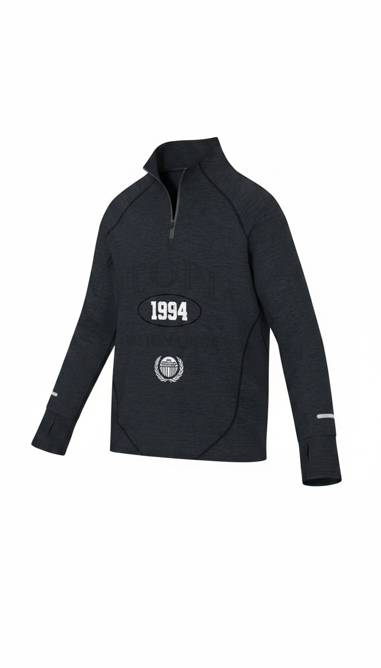 UTOPIA VBV Men's Quarter-Zip Raglan Training T-Shirt