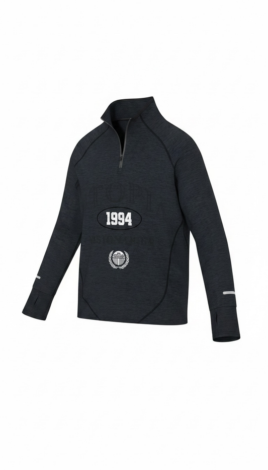 UTOPIA VBV Men's Quarter-Zip Raglan Training T-Shirt