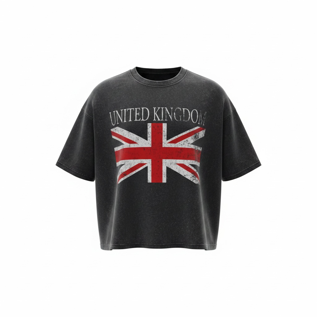 Unisex Vintage Wash Boxy T-Shirt