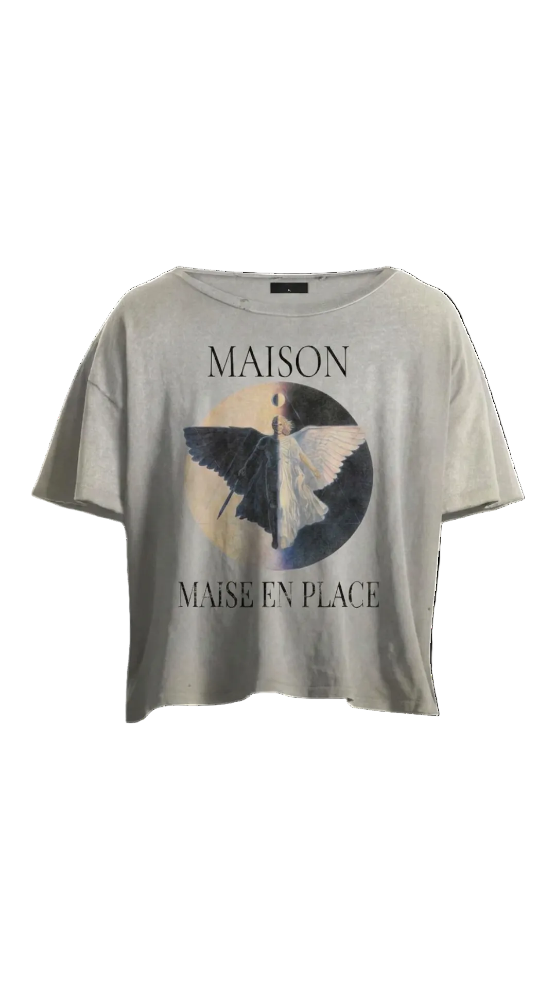 Vintage Washed Oversized Cotton T-Shirt
