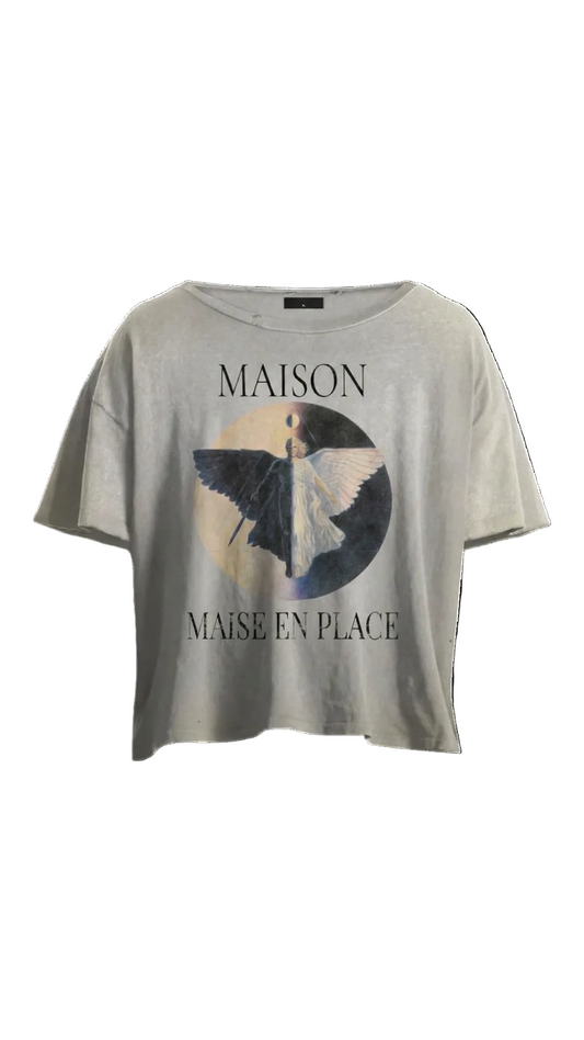 Vintage Washed Oversized Cotton T-Shirt