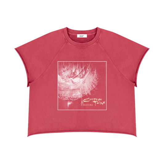 Unisex Vintage Wash Raw Edge T-Shirt
