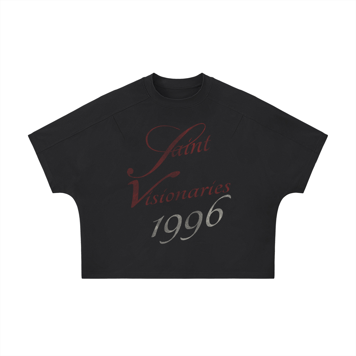Unisex Boxy Tonal Paneling T-Shirt